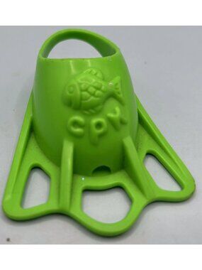 Vintage 1996 Cabbage Patch Kids Bubble Baby Single Green Flipper